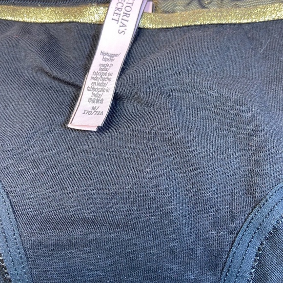 Victoria Secret Dark Blue Gold Hiphugger - Picture 7 of 7
